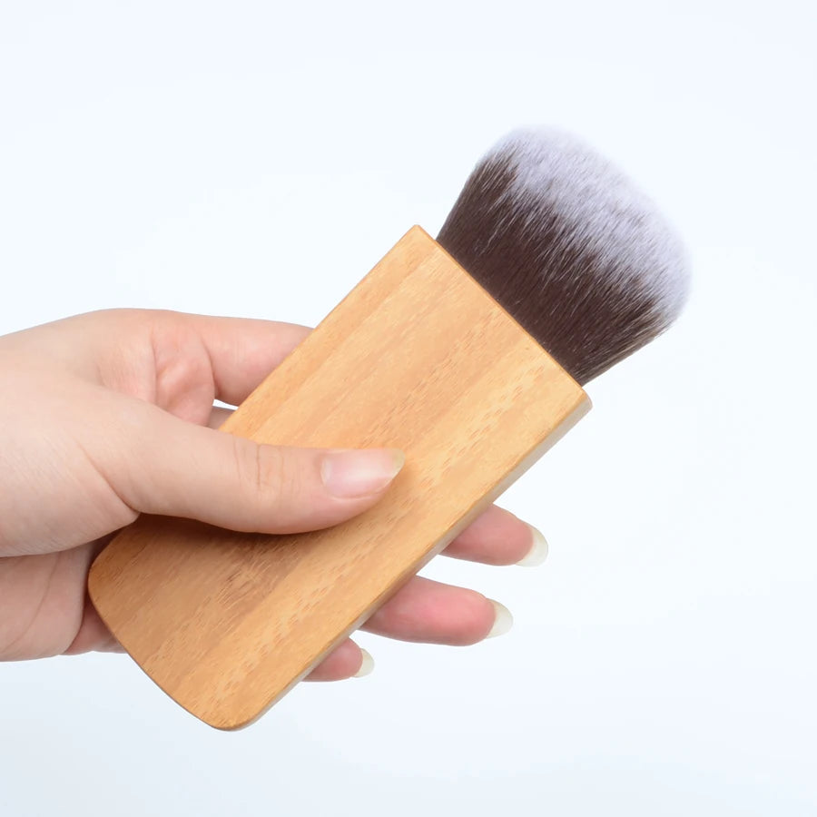 Pinceaux de maquillage en bambou de haute qualité tout type