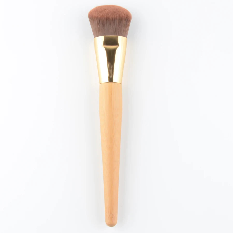 Pinceaux de maquillage en bambou de haute qualité tout type