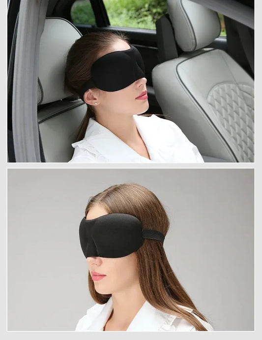 Masque pour les yeux de sommeil 3D, aide au repos de voyage